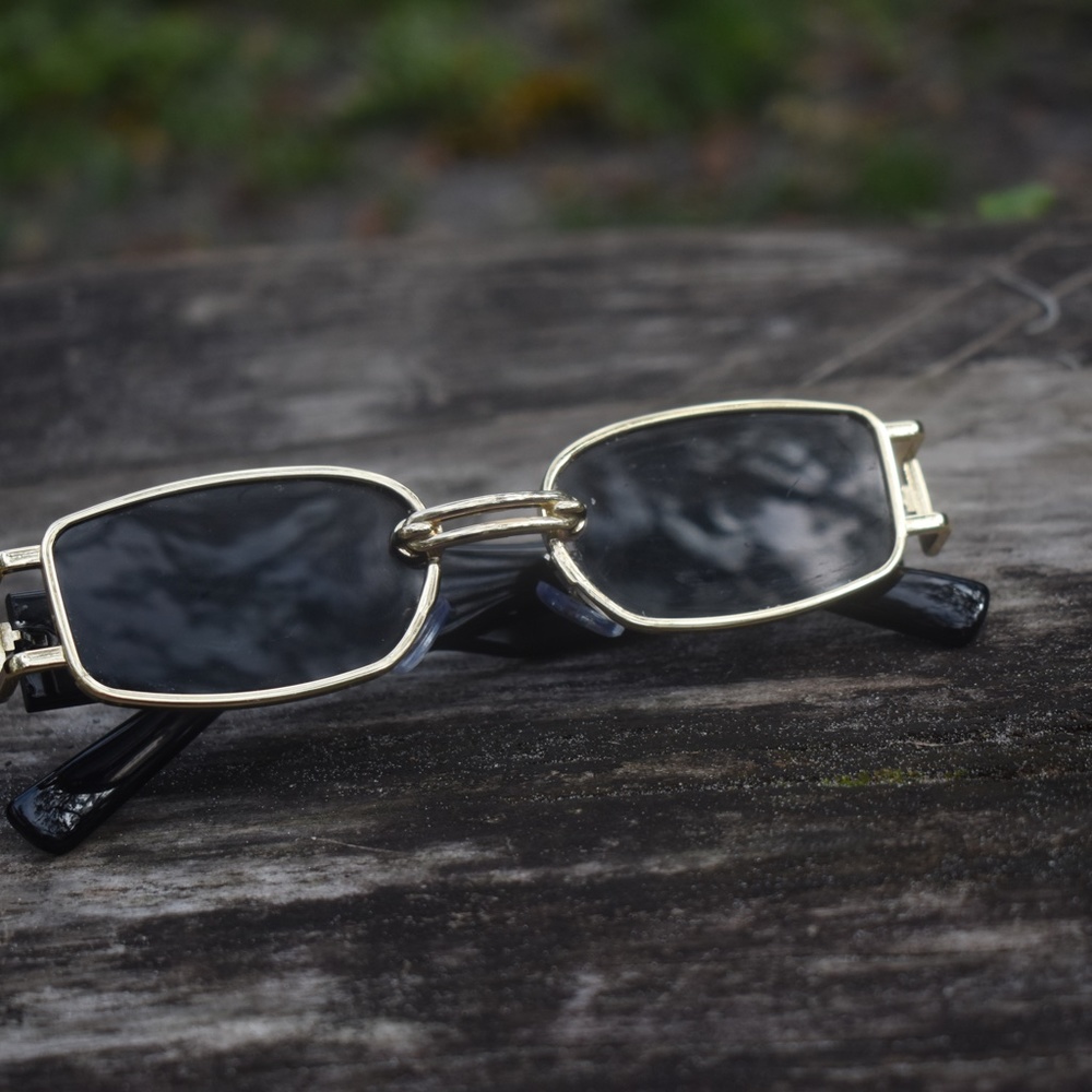 Black & Gold Sunglasses